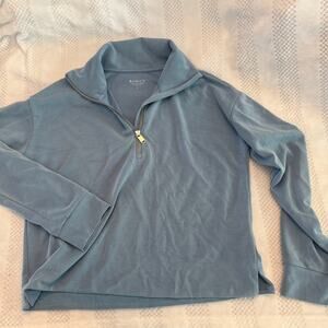 athleta quarter zip pullover seasoft size Small
